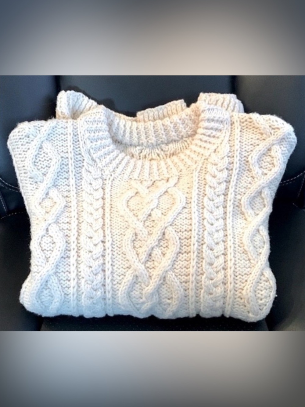 💙Vintage ONE OF A KIND Scottish Knit Pullover Sweater
